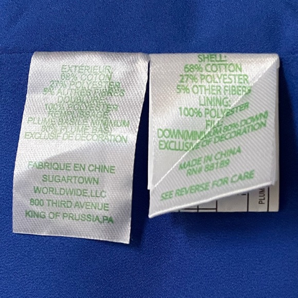 NWT Lilly Pulitzer Noella Resort Boucle Blue Vest Small Pockets Preppy Southern - Picture 7 of 11